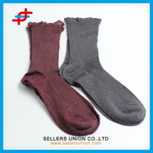 2015 neue Design-Spitzenmuster-Nylon-Socken für Frauen